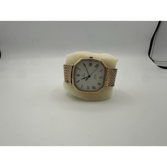 Vintage Omega De Ville Quartz Gold Filled Watch Cal. 1332